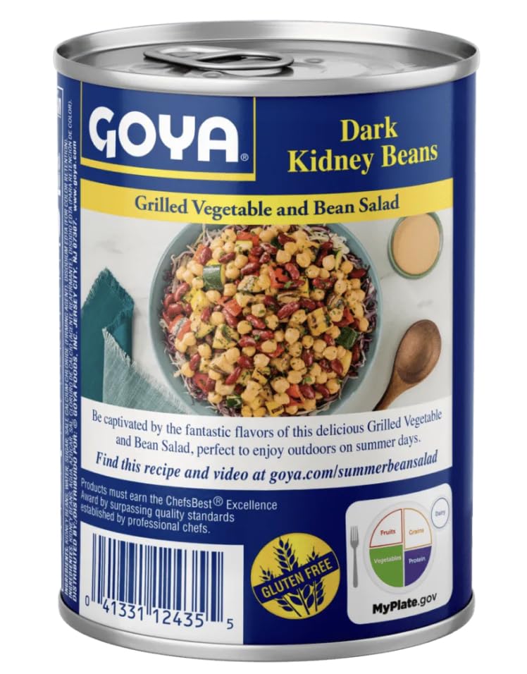 Goya Dark Red Kidney Beans, 15.5 oz, 2-Pack