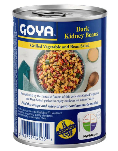 Goya Dark Red Kidney Beans, 15.5 oz, 2-Pack