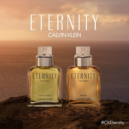 Calvin Klein Eternity For Men Aftershave - With Notes of Bergamot, Geranium, Sandalwood, and Amber