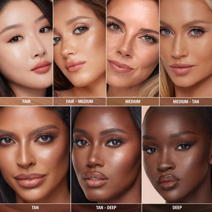 Charlotte Tilbury Hollywood Liquid Contour Wand - Easy-to-Use Contour Stick & Liquid Bronzer for Sculpting & Shaping - Leaves a Natural-Looking Sculpted Finish