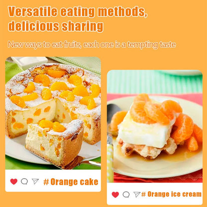 Freeze dried oranges 3.17oz 90g/Oranges lyophilisées， dried tangerines, crispy dried fruits, fruit snacks
