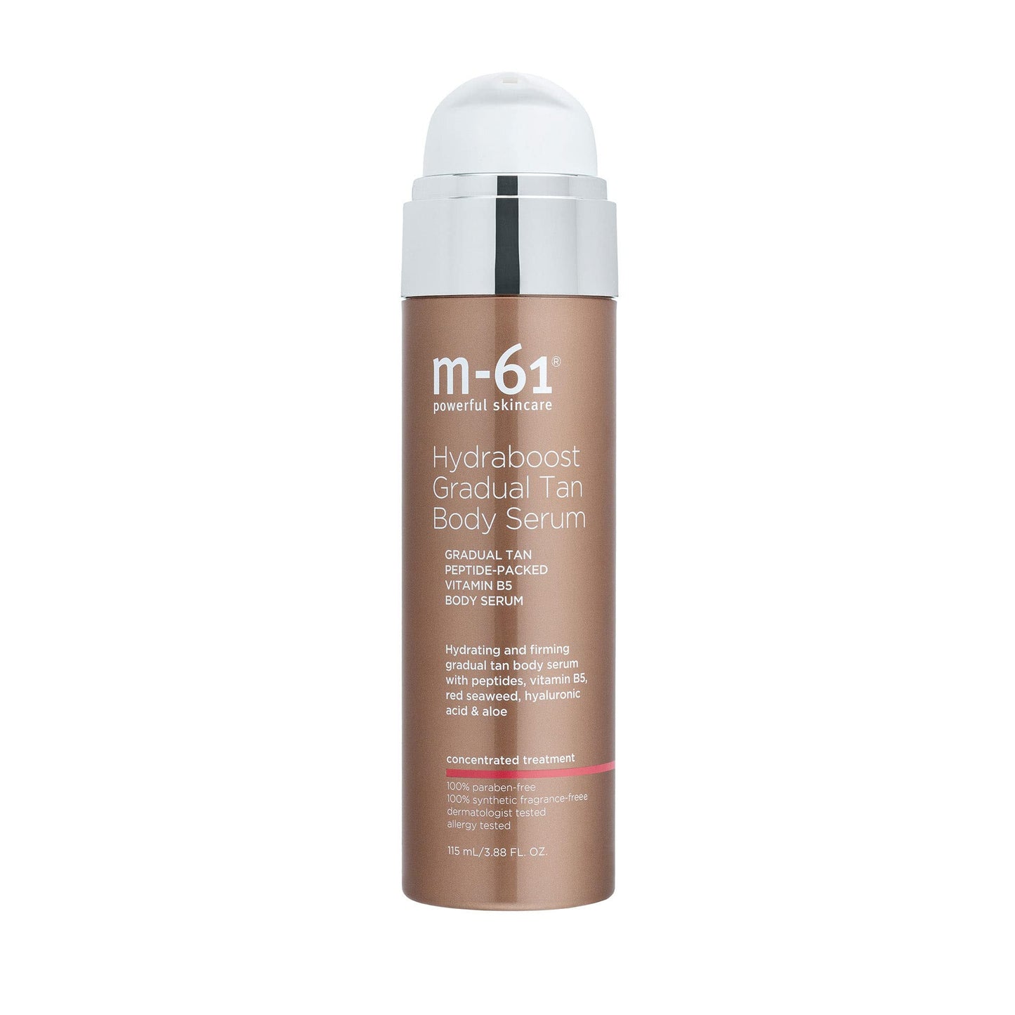m-61 Hydraboost Gradual Tan Body Serum | Hydrating, Firming, Tanning Body Serum For A Sun-Kissed Glow. With Hyaluronic Acid, Vitamin B5, and Aloe. Unscented, Streak-Free - 3.8 Fl Oz