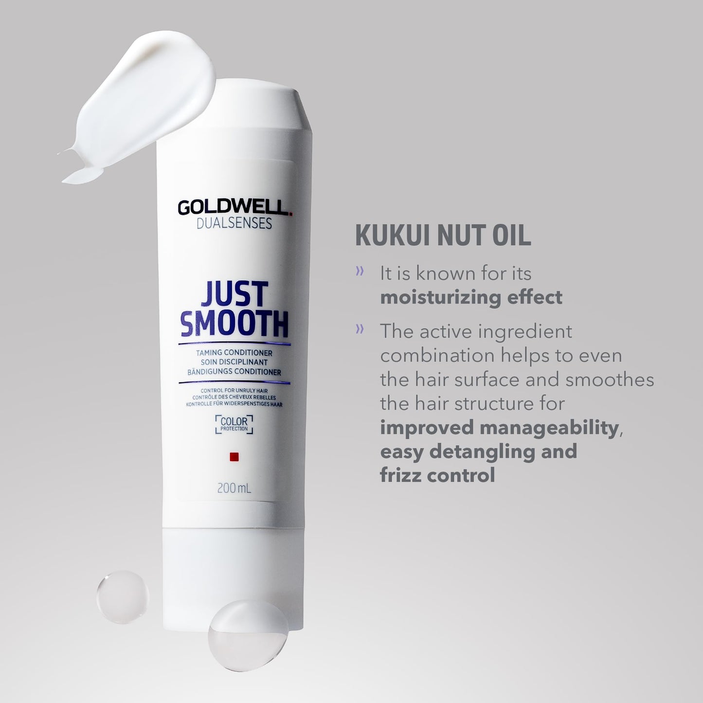 Goldwell Dualsenses Just Smooth Taming Anti-Frizz & Humidity Control Conditioner 1L