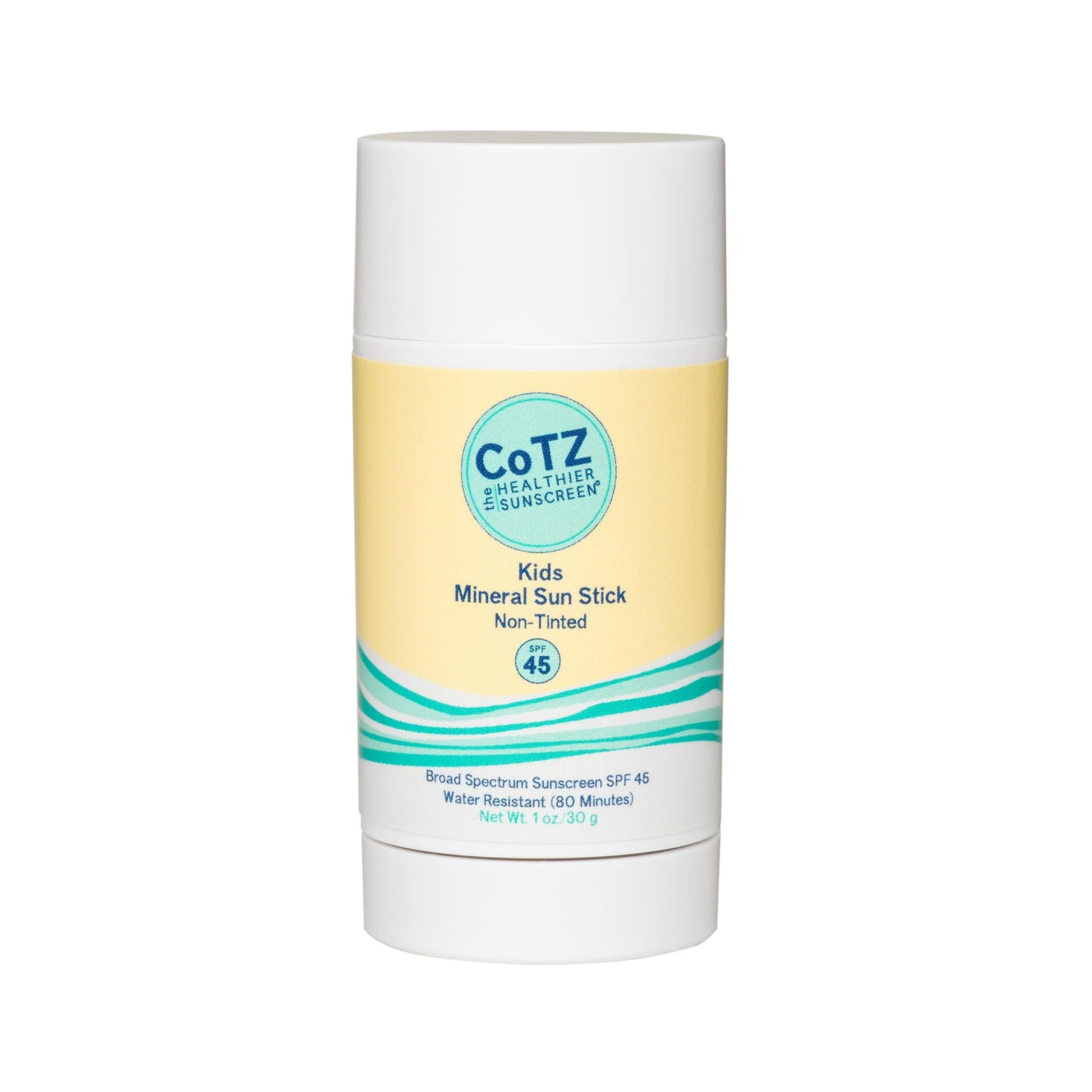 CoTZ Kids Mineral Sunscreen Stick | SPF 45 | Gentle | Mess Free