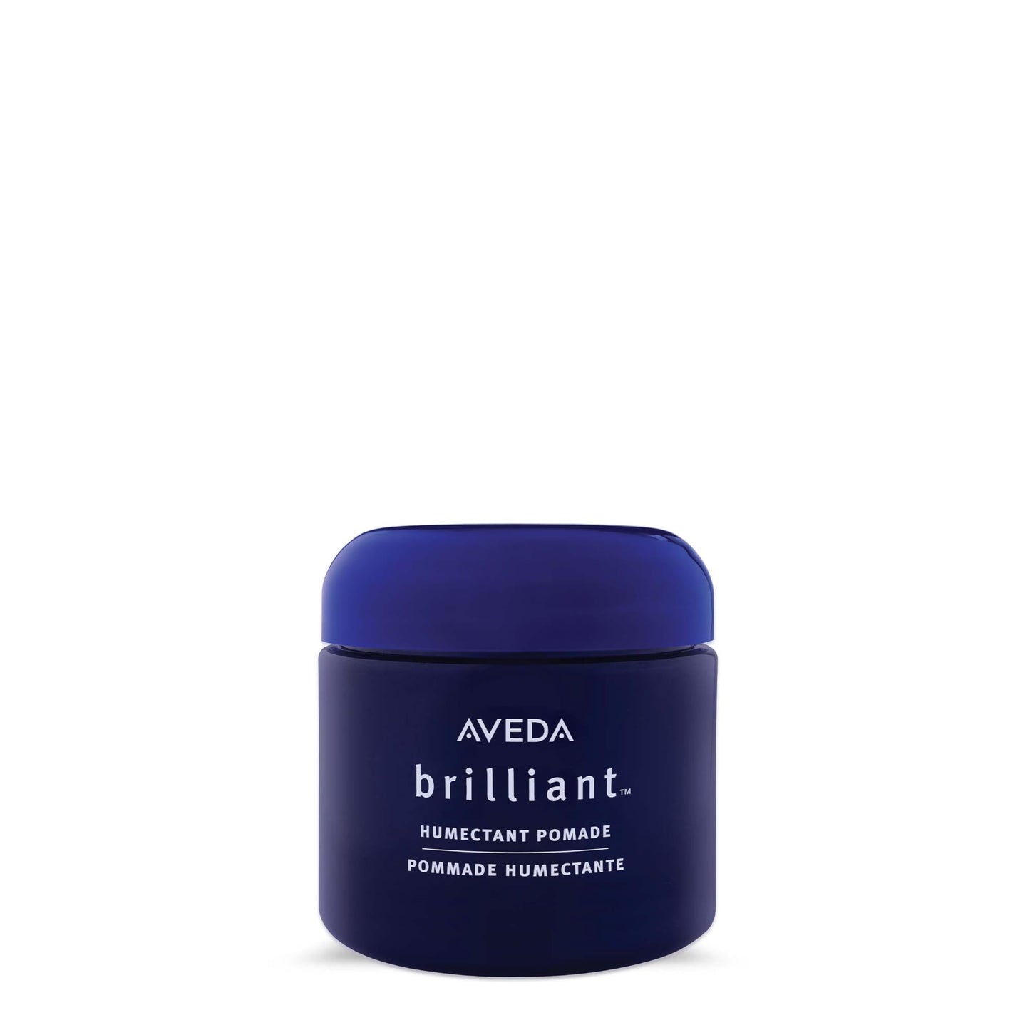 Aveda Brilliant Humectant Pomade | Enhances Curl | Adds Shine and Definition | for Wavy, Curly & Coily Hair Types | Jasmine, Rose, Clove Aroma | 2.5 Ounce