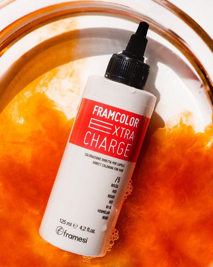 Framesi Framcolor Extra Charge Red, 4.2 fl oz, Color Refreshing Hair Treatment