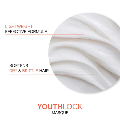 Joico YouthLock Treatment Masque Formulated with Collagen | Nourish and Soften Hair | Reduce Frizz and Fall | Boost Shine