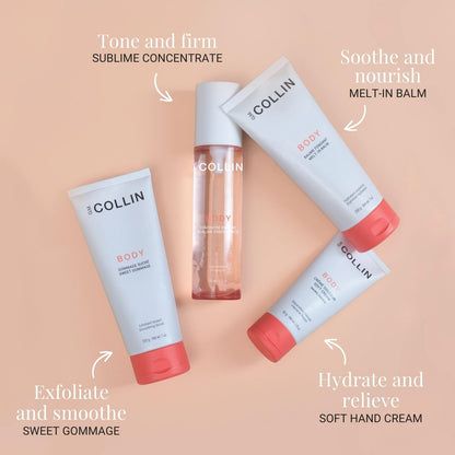 G.M. COLLIN Melt-In Balm | Whipped Body Cream with Shea and Mango Butters for Deep Moisturization