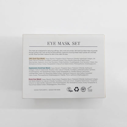 Under Eye Patches Gold and Hyaluronic Acid for puffy eyes,Rose Eye Masks for Dark Circles and Puffiness skin care Smooth Wrinkles products 30 Pairs