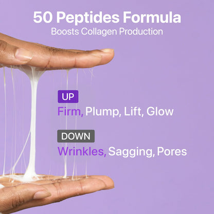 numbuzin No.9 NAD+ Peptide Lifting Serum for Glow, Firming & Wrinkles, Peptide Facial Serum for Sagging Skin, Fine Lines & Elasticity, Hydrating & Tightening Formula, Korean Skincare 1.69 fl oz