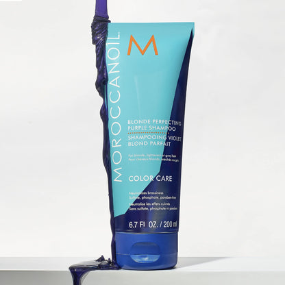 Moroccanoil Blonde Perfecting Purple Shampoo