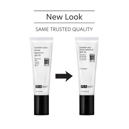 PCA SKIN Hydrator Plus Broad Spectrum SPF 30 - Oil-Free Ultra-Hydrating Face & Body Sunscreen with 5.4% Zinc Oxide (1.7 fl oz)