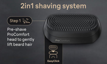 Braun 94PC Replacement ProComfort Silicone Stubble Lifting Head for Series 9 Shavers