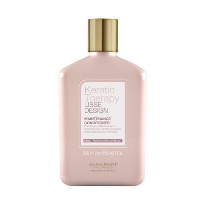 Alfaparf Milano Lisse Design Keratin Shampoo and Conditioner Set - Sulfate Free - Anti-Frizz - Maintains & Enhances Professional Keratin Therapy Treatment - Keeps Hair Smooth & Straight