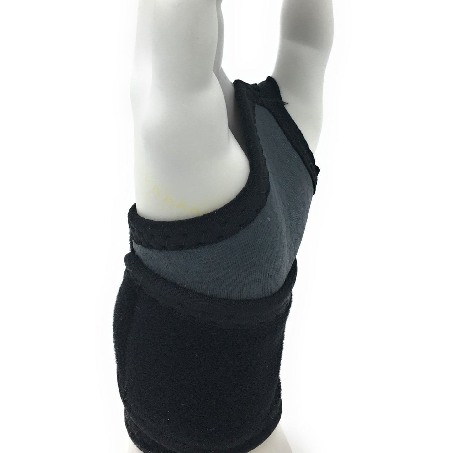 Champion Wrist Wrap Support, Universal Fit, Airmesh Fabric, Grey,