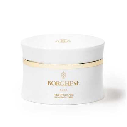 Borghese Rinfrescante Sugar Body Polish -Body Exfoliator & Sugar Scrub for Skin Care- 8.0 Fl Oz