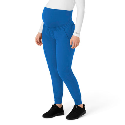 Carhartt Women's Maternity Jogger Scrub Pant - Royal, XL