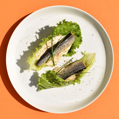 Portuguese Garfish Canned in Olive Oil | Wild Caught, B Vitamins, Omega-3 | Tinned Fish by Ati Manel | 120g Can, 120.0 grams