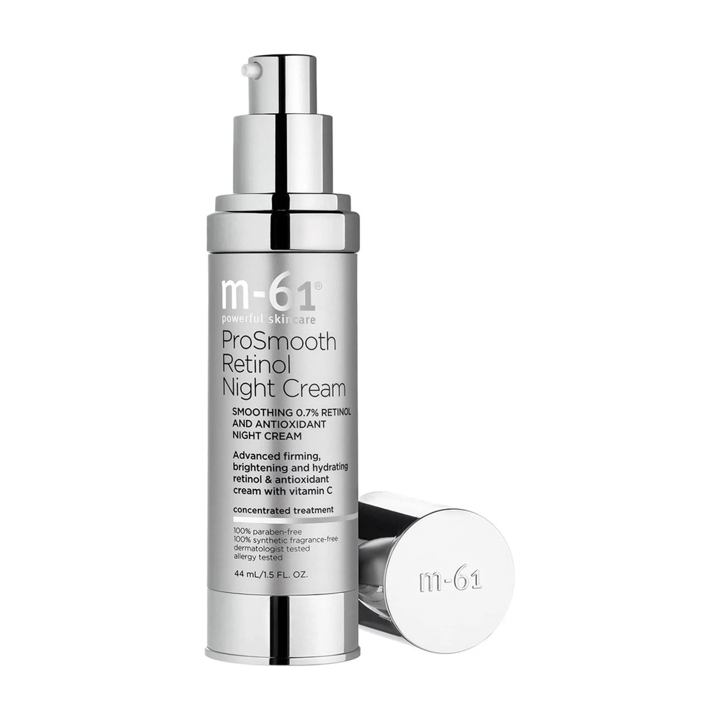 m-61 ProSmooth Retinol Night Cream | 0.7% Retinol Night Cream Plus Vitamin C. Firming, Brightening, Hydrating - 1.5 Fl Oz