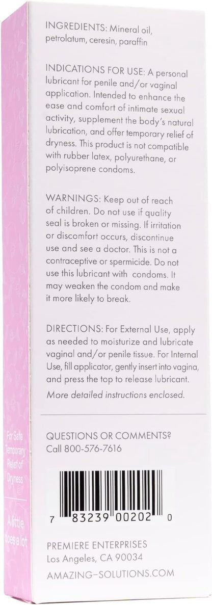 Crème De La Femme Daily Vaginal Moisturizing Cream for Long-Lasting Relief from Feminine Dryness Chemical & Hormone Free, Fragrance-Free, Also a Hydrating Intimate Lubricant for Men and Women – 1 Pack