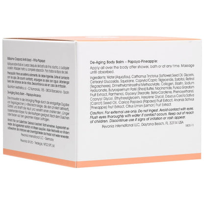 Pevonia De-Aging Body Balm Papaya-Pineapple, 5 oz