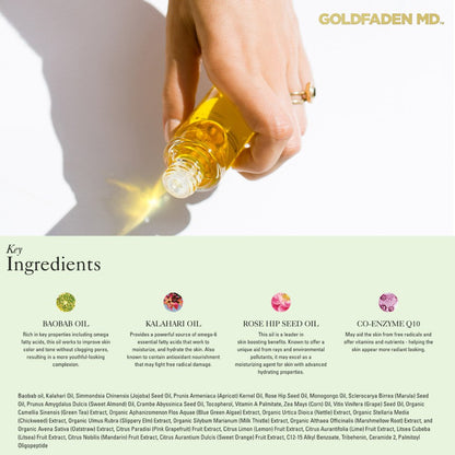 GOLDFADEN MD Fleuressence Native Botanical Cell Oil, 1 Ounce