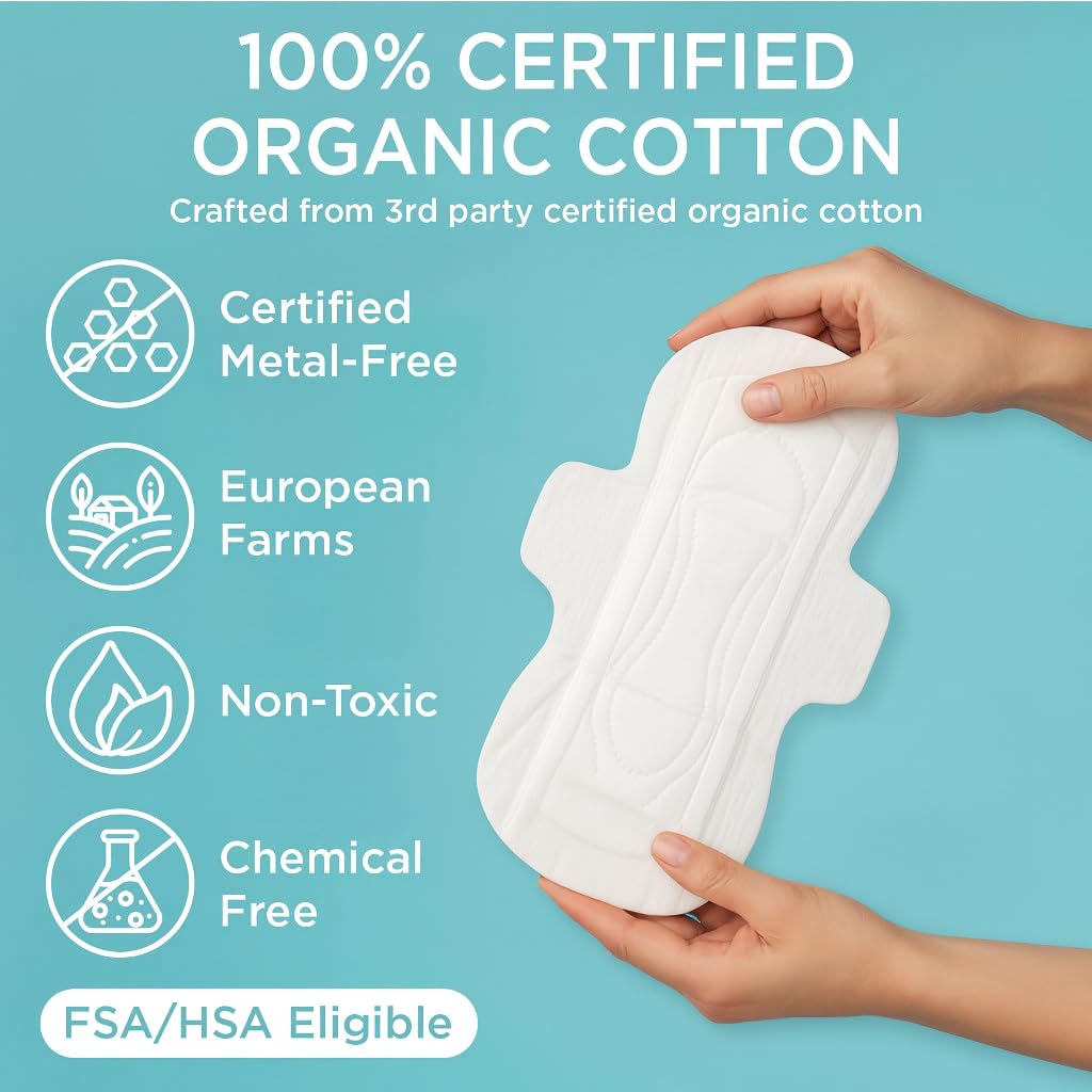Organic Cotton Period Care Set: Tampons, Pads & Liners