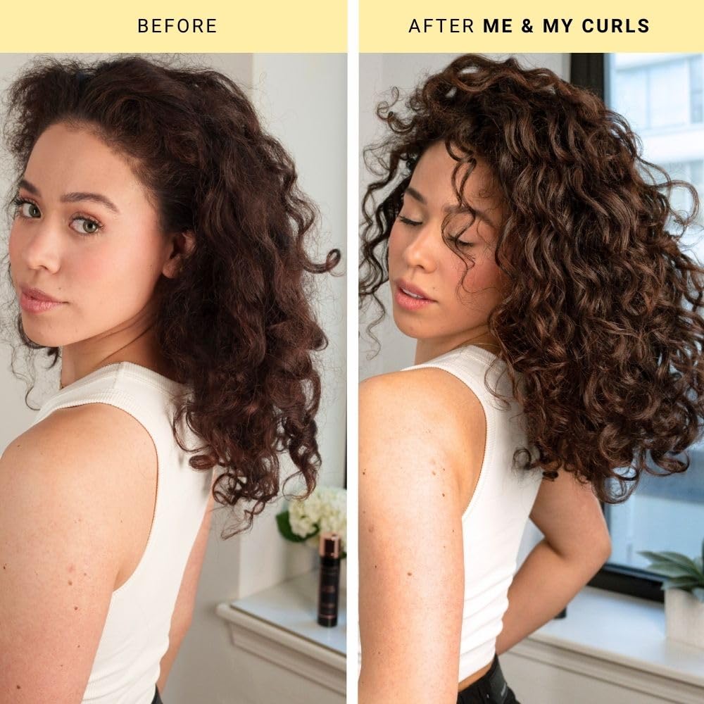 The Beachwaver Co. Me & My Curls Creamy Curl Mousse - Full Size (7 Oz) | Lightweight, Creamy Vegan Mousse For Curls, Coils, and Waves - Defines Natural Texture and Enhances Shine | Bondi Beach Day