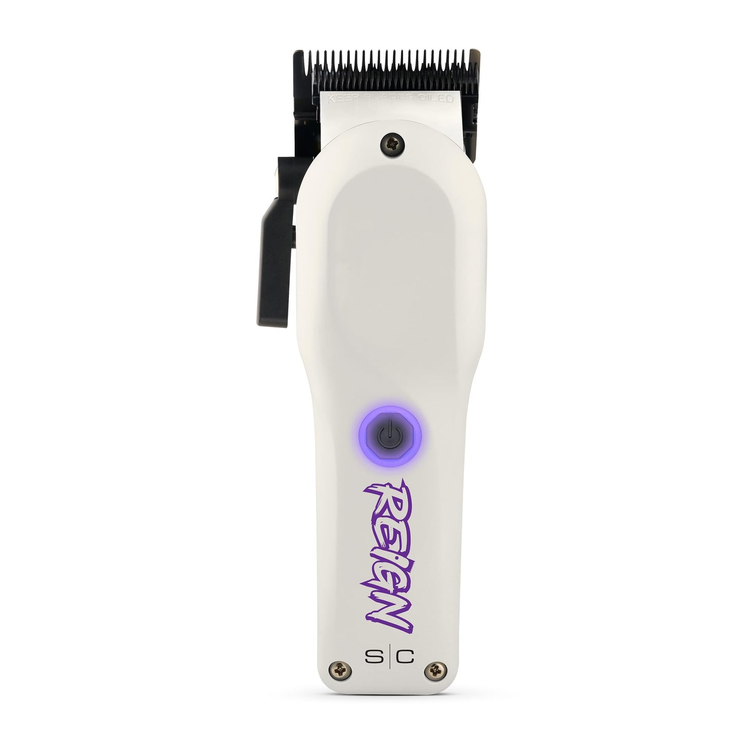 Stylecraft Reign Professional Hair Clipper, Hair Trimmer with Brushless Motor, USB-C Rechargeable, Designed by Barbers for Precision Beard and Hair Grooming