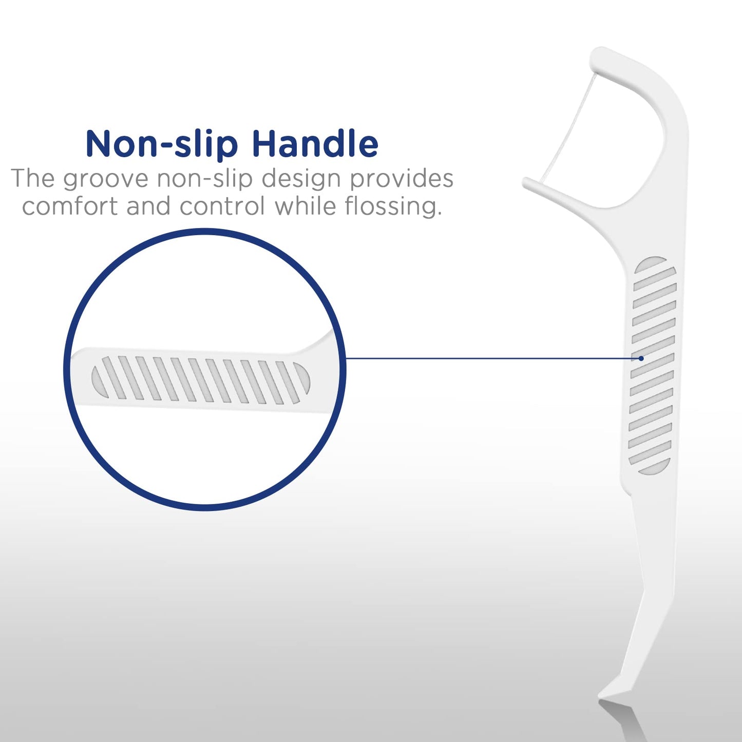 Upgraded Orthodontic Flossers for Braces - Ortho Dental Floss Picks, 50 Count (Pack of 2)