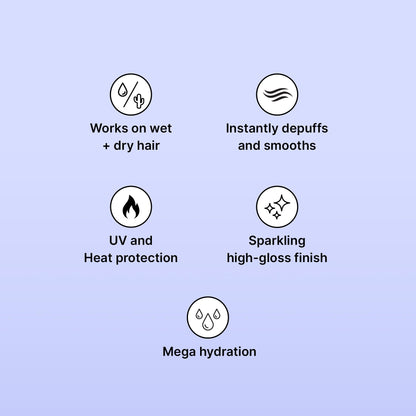 COLOR WOW One Minute Transformation – Instant frizz fix| Nourishing styling cream smooths, tames + defrizzes on the spot| Avocado oil + Omega 3’s hydrate, repair for silkier, smoother texture