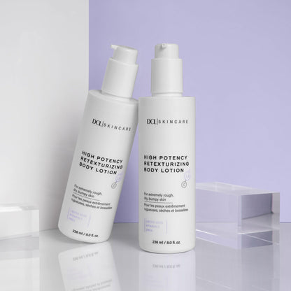 DCL Skincare High Potency Retexturizing Body Lotion for Smooth, Renewed Skin, 8 Fl oz