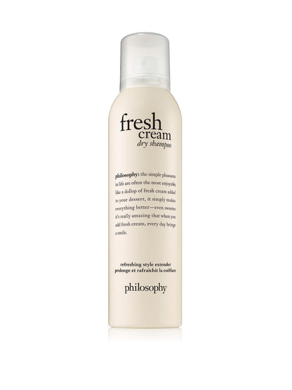 philosophy dry shampoo - instantly cleanses hair - adds volume & texture without going to the salon