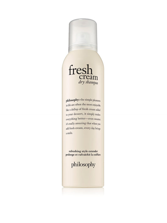 philosophy dry shampoo - instantly cleanses hair - adds volume & texture without going to the salon
