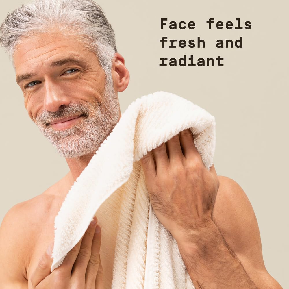 PAPATUI by Dwayne Johnson Exfoliating Facial Scrub for Men | Unscented | Visibly Smooths Wrinkles & Fine Lines | Made with Peptides, Volcanic Ash, Niacinamide, & Hyaluronic Acid | 4oz (Pack of 2)