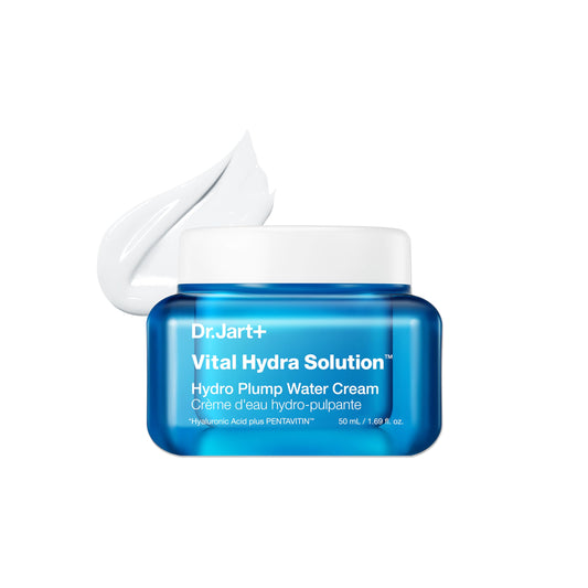 Dr.Jart+ Vital Hydra Solution Water Cream Glow Hydrating Korean Face Moisturizer with Hyaluronic Acid for Glass Skin| Korean Skin Care, 1.69 Fl Oz
