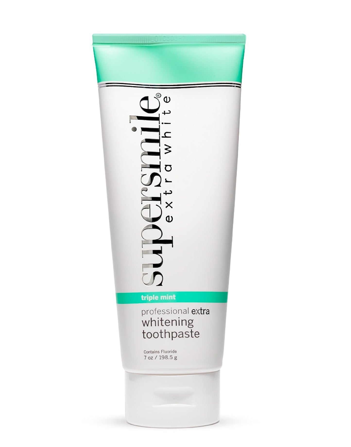Supersmile Extra White Triple Mint Whitening Toothpaste – Professional Formula for Visibly Whiter Teeth – Whitens Up to 9 Shades, 7 oz