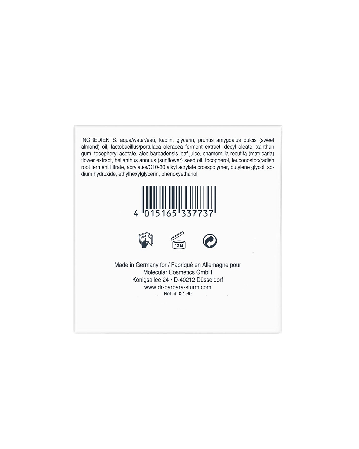 Dr Barbara Sturm Face Mask