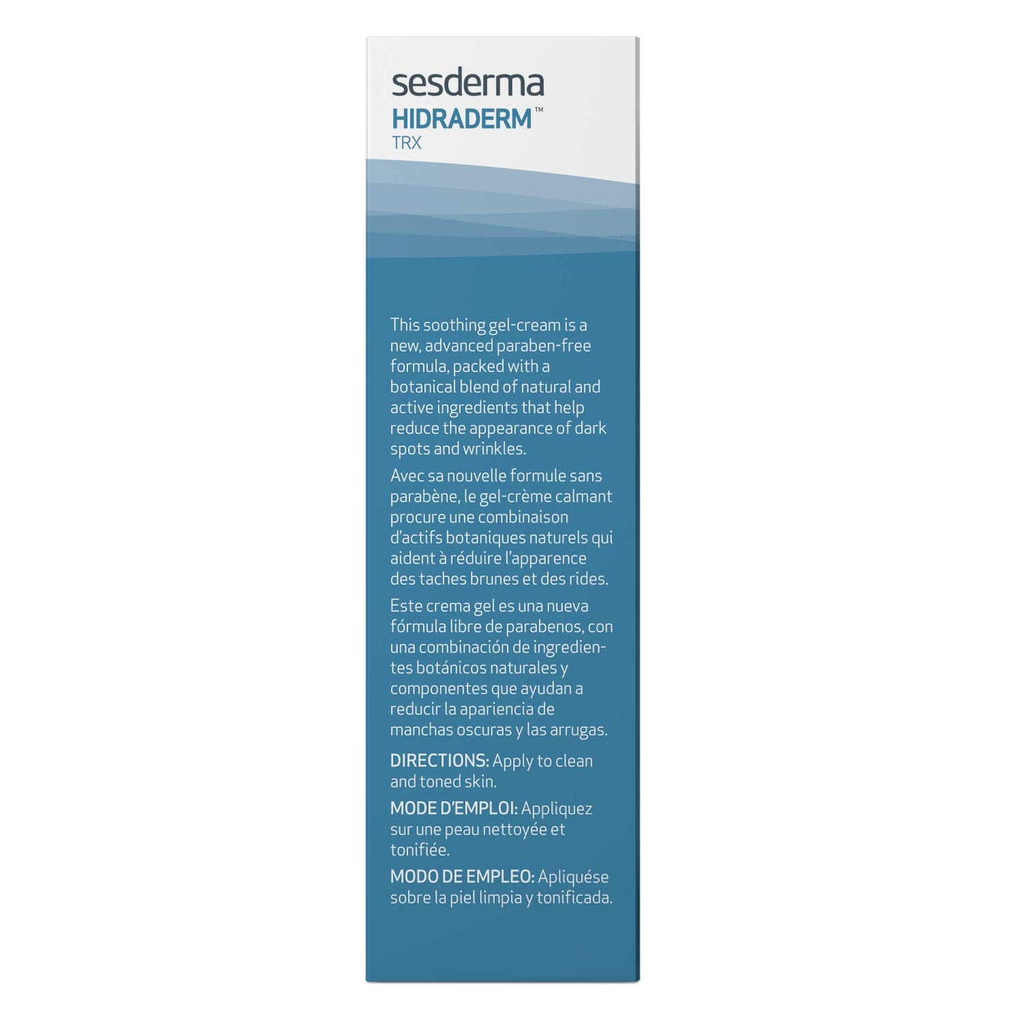 Sesderma HIDRADERM TRX Gel Cream with Powerful Active Ingredients, Hydrating All-Day Moisturizer for Depigmenting Skin, 1.7 fl. Oz