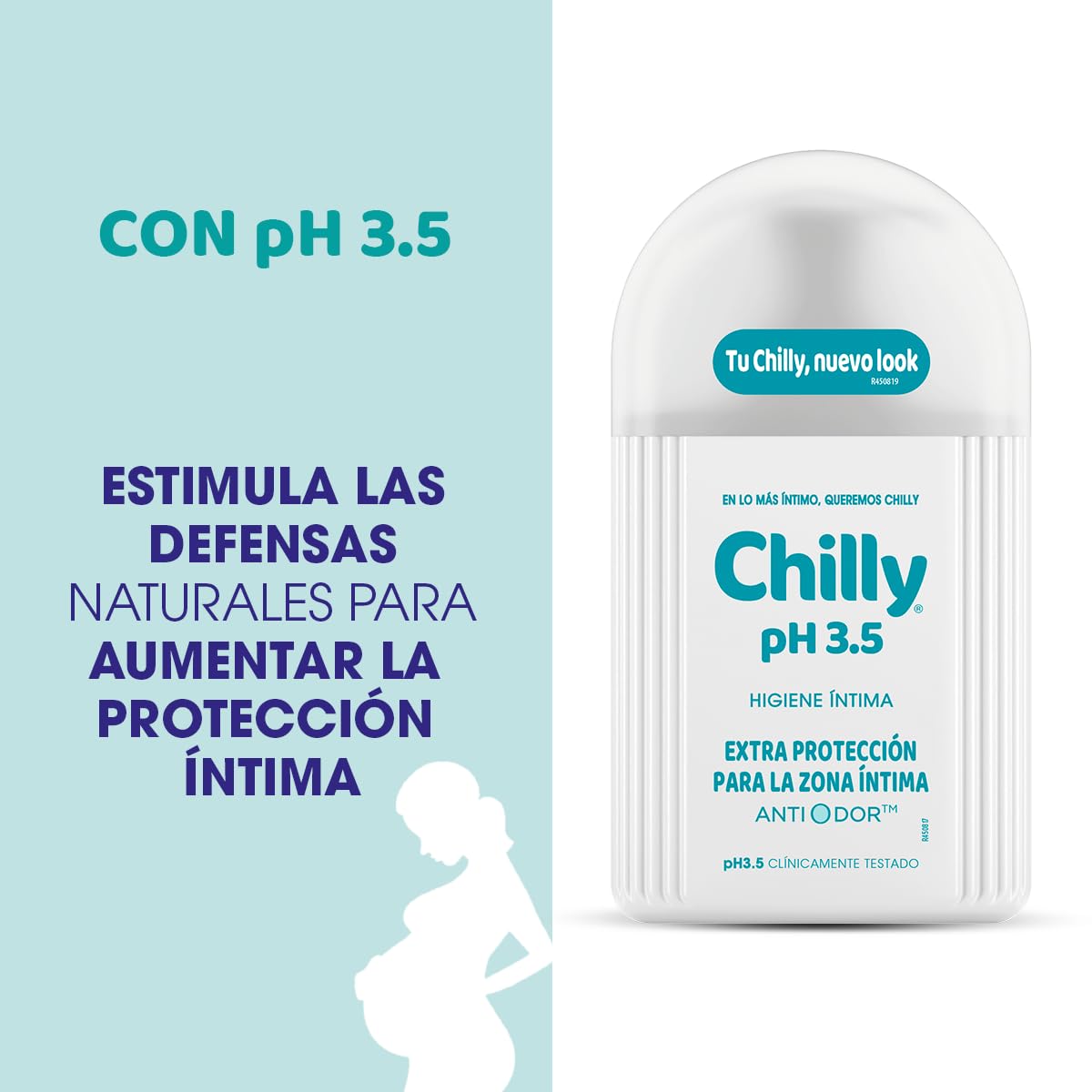 Chilly:"pH 3.5" Extra Protective Intimate Cleanser 6.76 Fluid Ounce (200ml) Package