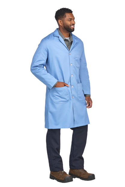 Bulwark Flame Resistant 7oz Cotton Lapel Collar Lab Coat