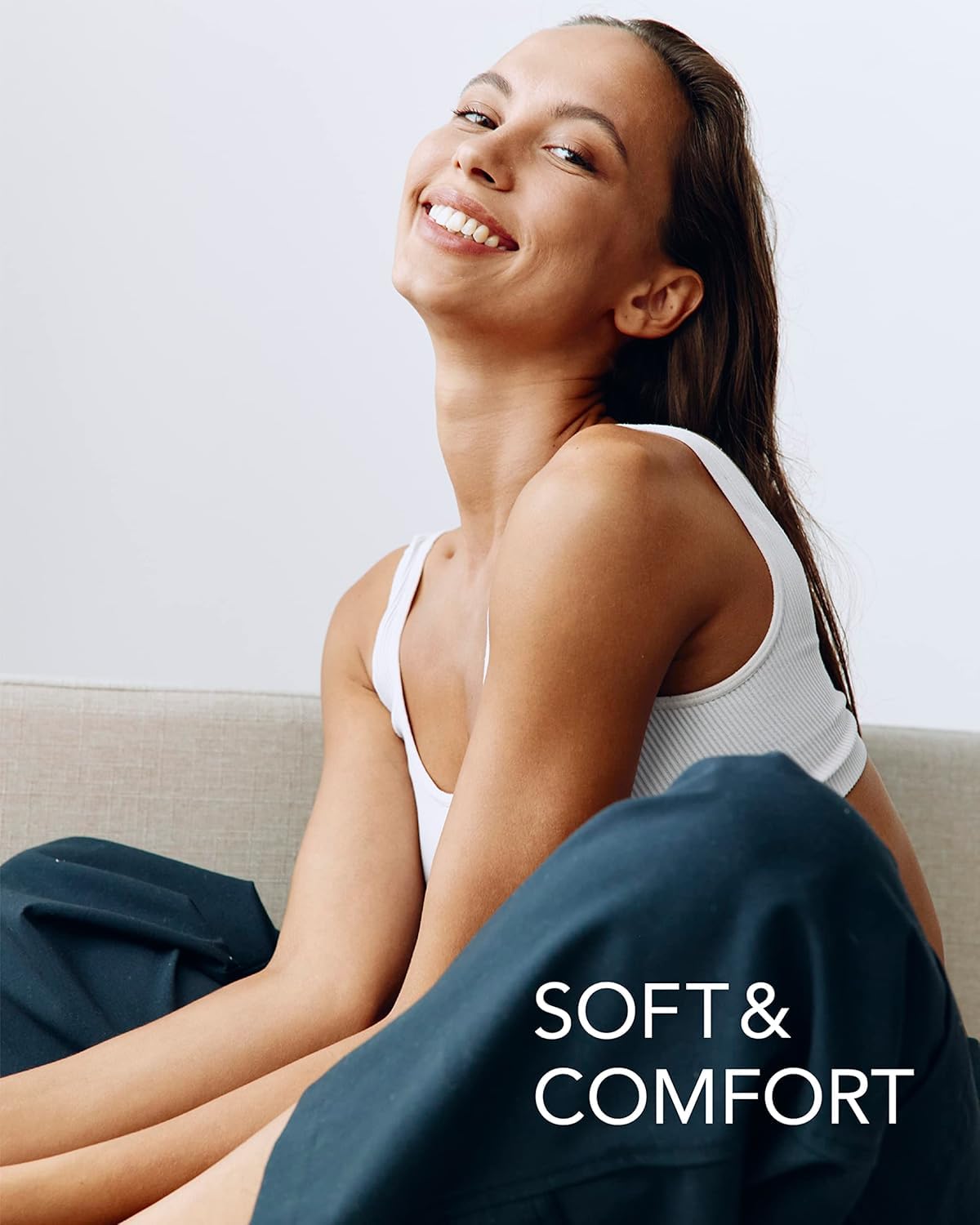 Ultra Thin Sanitary Pantyliners (Regular, 6.1 inch, 40 Counts) - Ultra Thin, Unscented 100% Organic Cotton Panty Liners for Women. Chemical-Free, Extra Soft, Ideal for Sensitive Skin