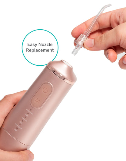 Supersmile Professional Zina Water Flosser, Rechargeable Cordless Teeth and Gum Flosser