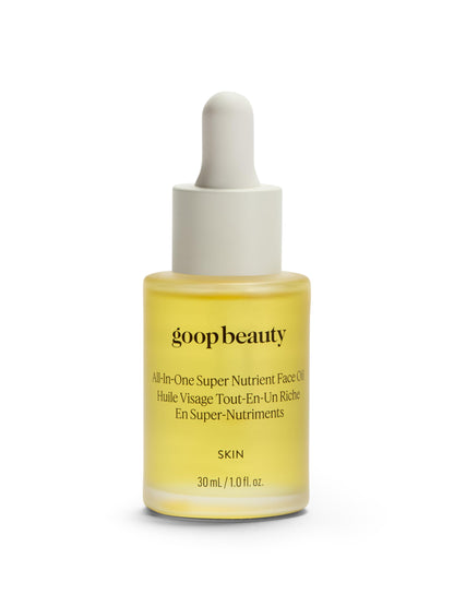 goop Beauty Nutrient Face Oil | Anti Aging Moisturizer for Smooth Skin Texture & Wrinkles | Bakuchiol, Cacay, & Organic Amla | 1 fl oz