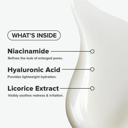 Paula's Choice CLEAR Oil-Free Face Moisturizer, Lightweight Facial Cream for Acne-Prone Skin, Hyaluronic Acid, Pore-Minimizing Niacinamide, Soothing Antioxidants, Calms Redness, Fragrance- Free