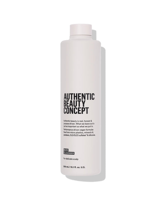 Authentic Beauty Concept Bare Cleanser | Fragrance-Free Shampoo | Unscented | Scalp Cleanser for Build Up | For Sensitive Scalp | All Hair Types | Vegan & Cruelty-free | Sulfate-free | 10.1 fl. oz.