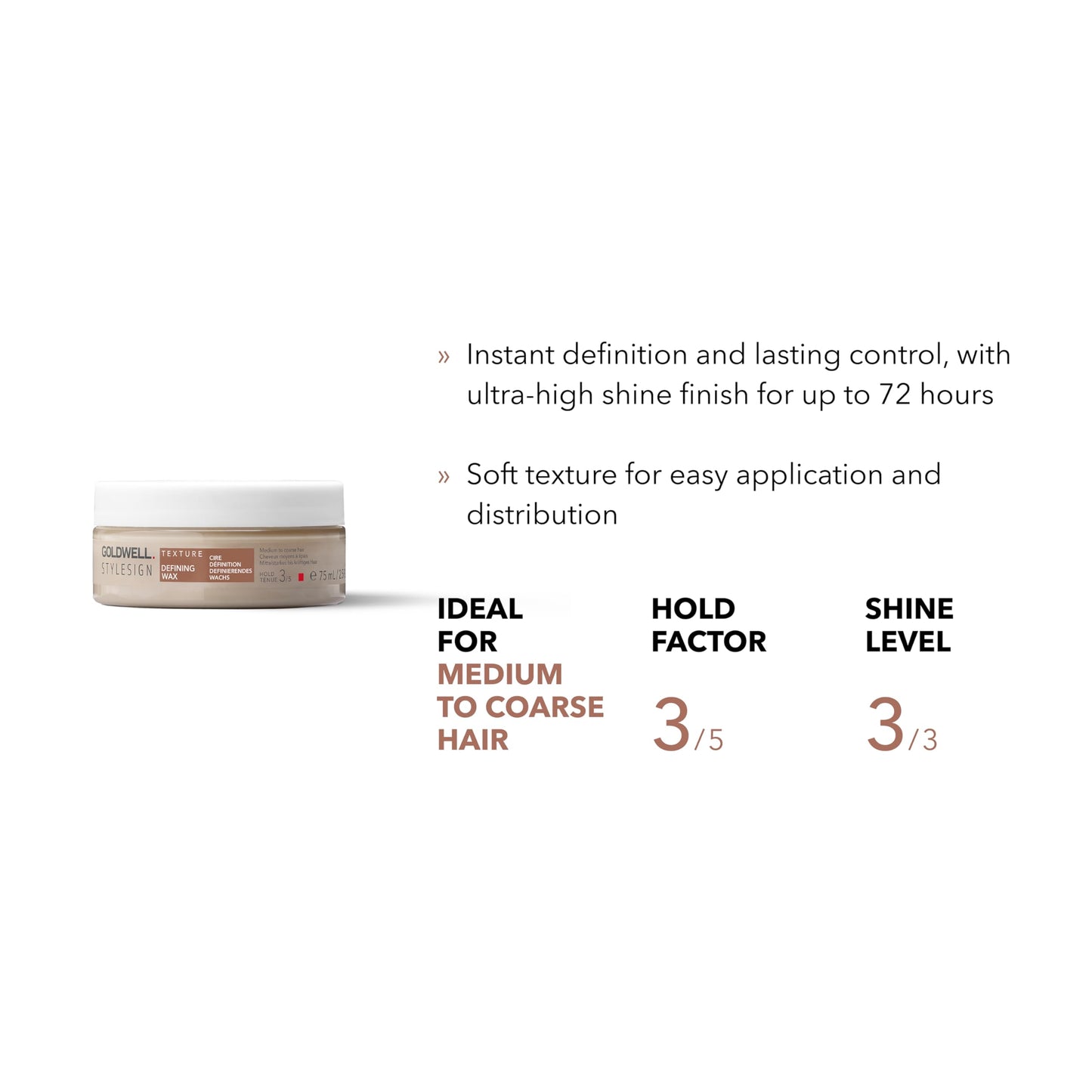 Goldwell StyleSign Defining Wax