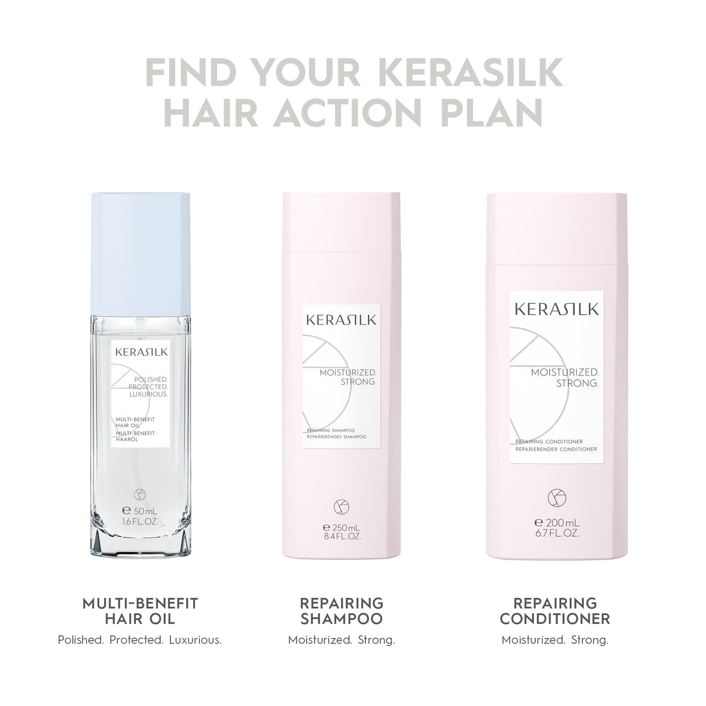 KERASILK Curl Balm | Creates Defined & Bouncy Curls | Enhances Curly Hair's Natural Texture | Frizz-Protection & Anti Humidity Effect | For All Curly Hair Types |