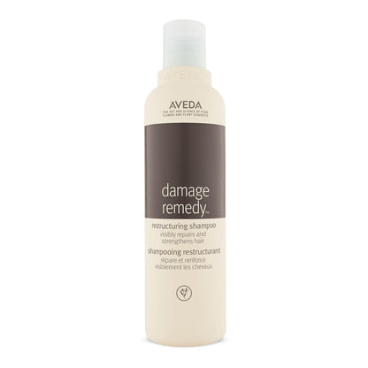 Aveda Damage Remedy Restructuring Shampoo for Damaged Hair | Repairs and Strengthens Damaged Hair | with Quinoa Protein | 92% Naturally Derived, 8.5 Fl Oz
