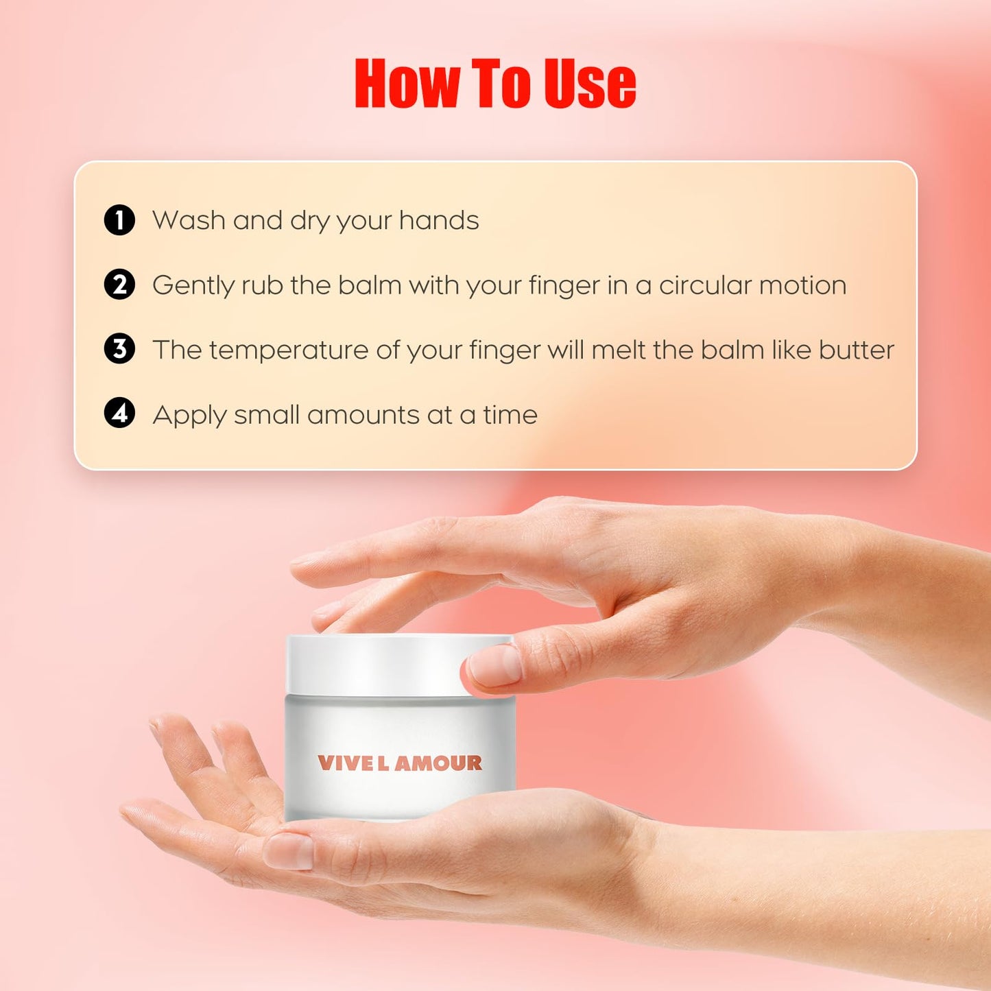 Vive L'Amour Organic Vulva Balm – External Intimate Moisturizing Care for Dry, Sensitive Skin During Menopause & Hormonal Changes – Hormone-Free Comfort Balm – 2 oz